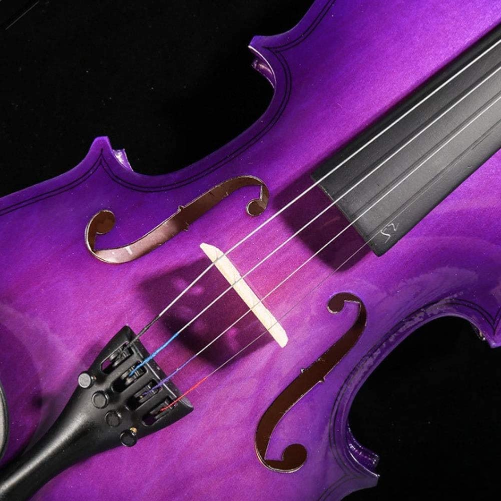 Violino Principianti Violino Principianti Bambini Violino Bambini Principianti Pratica Esame Violino,1/4,Purple