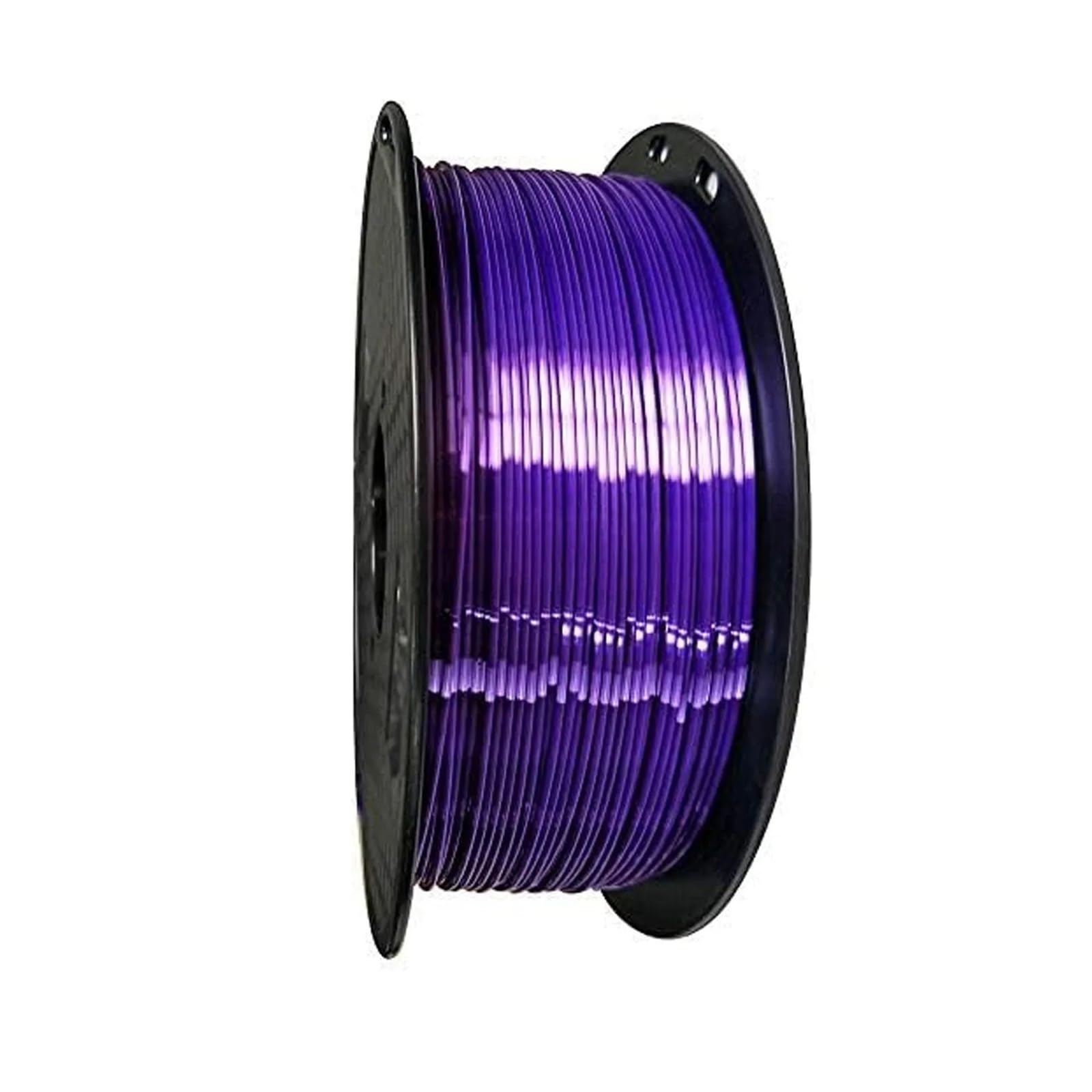 3D-Druckmaterial, Kompatibel mit CC3D Silk Purple PLA-Filament 1,75 mm 1 kg – metallisch glänzendes 3D-Druckmaterial mit glatter Seidenoberfläche, für verschiedene Teile 3D-Druckfilament