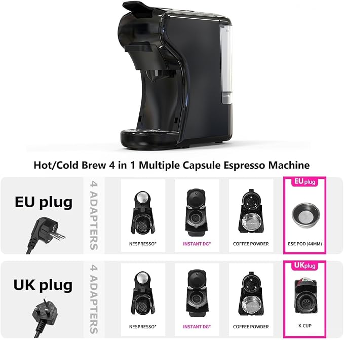 Máquina de Espresso Automática 19 Bar, Capacidad 5-10 Tazas miniatura 7