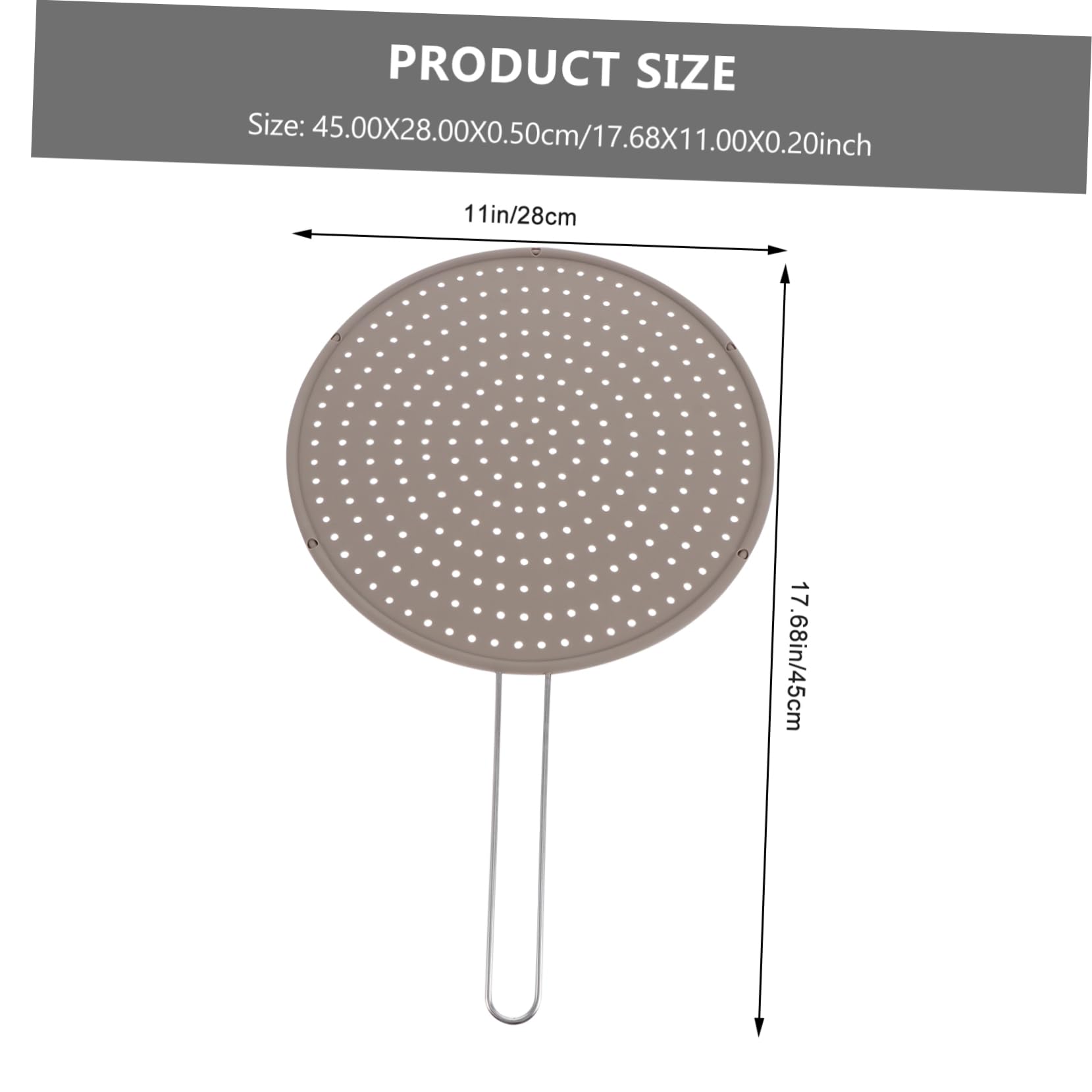 Unomor Silicone Oil Splatter Screen Heat Insulation Cooking Mat Compact Design for Pots Pans Prevents Oil Splashes While Allowing Steam to Escape Kitchen Essential for Safe Cooking