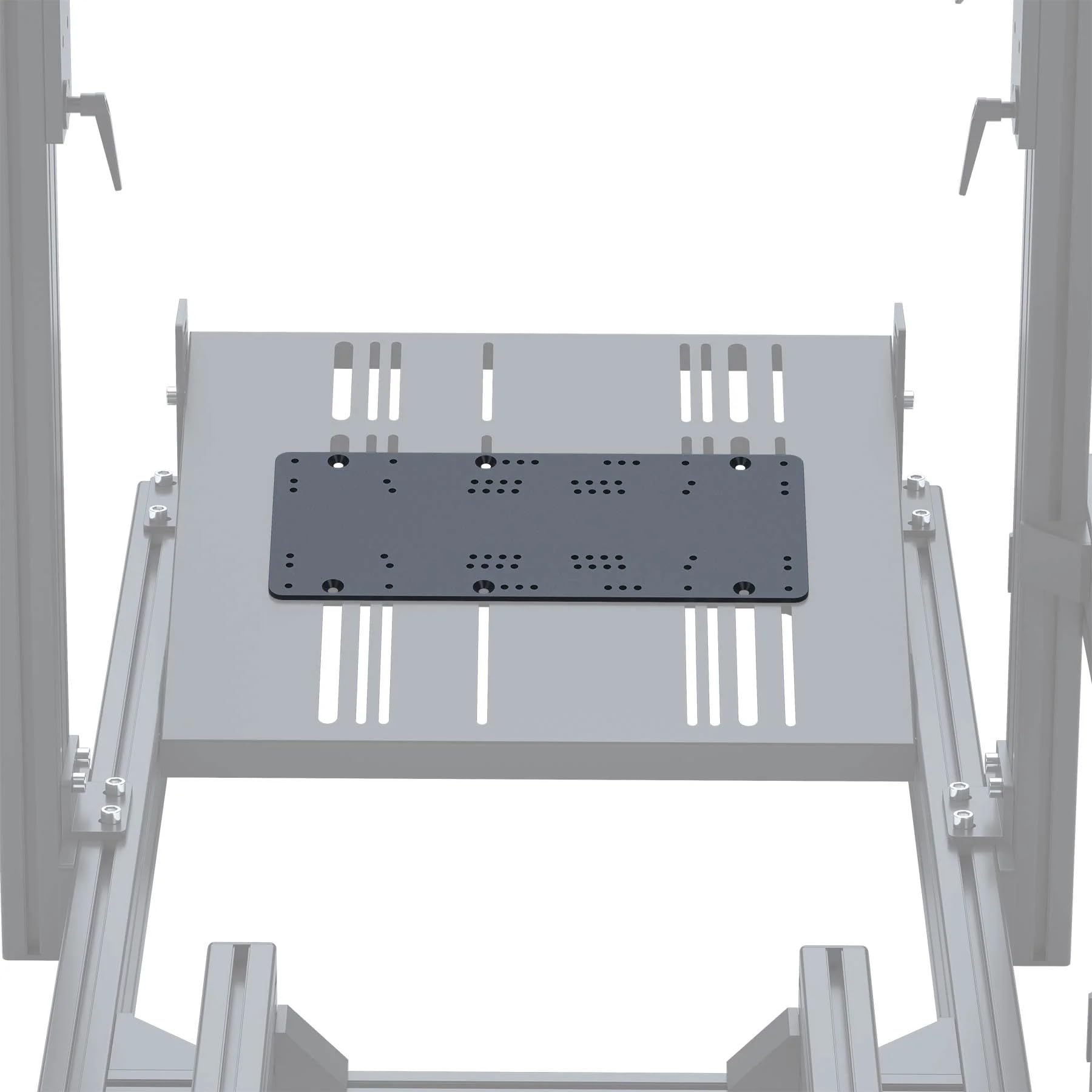Gt Omega Black Pedal Plate Adapter - Provides More Strength & Stability, Easy To Attach, Has Mounting Options
