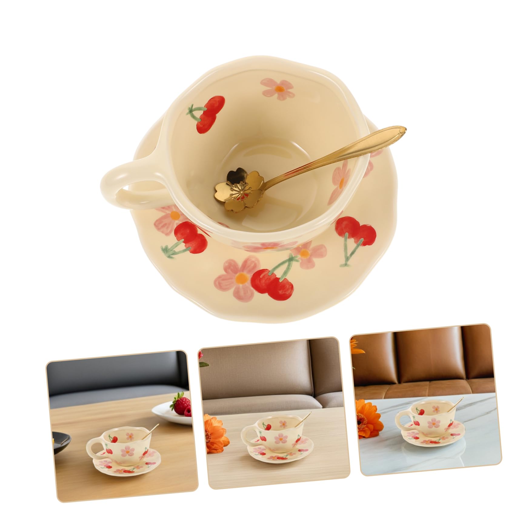 Tasses à Expresso Porcelaine Avec Soucoupe Tasses à Café Et Thé Pour Cuisine Thé