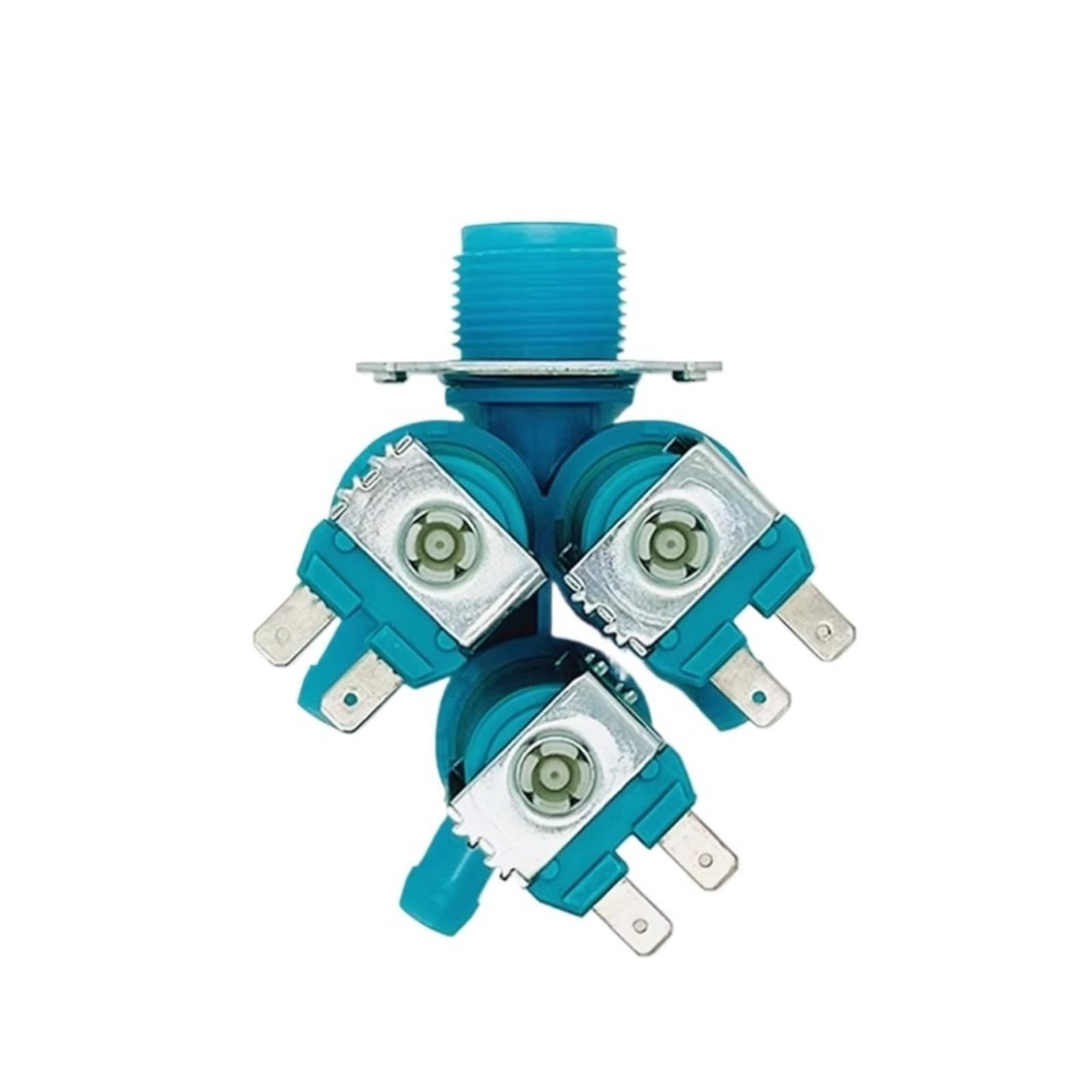 EEZII DC62-00233C C-495/23-A17 110-120V Electric Water Inlet Solenoid Valve，Compatible For Samsung， Washing Machine Washer Replacement Parts