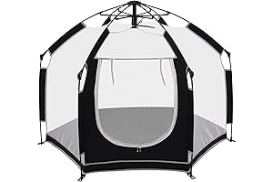 Portable Baby Playpen with Canopy for Indoor and Outdoor Play