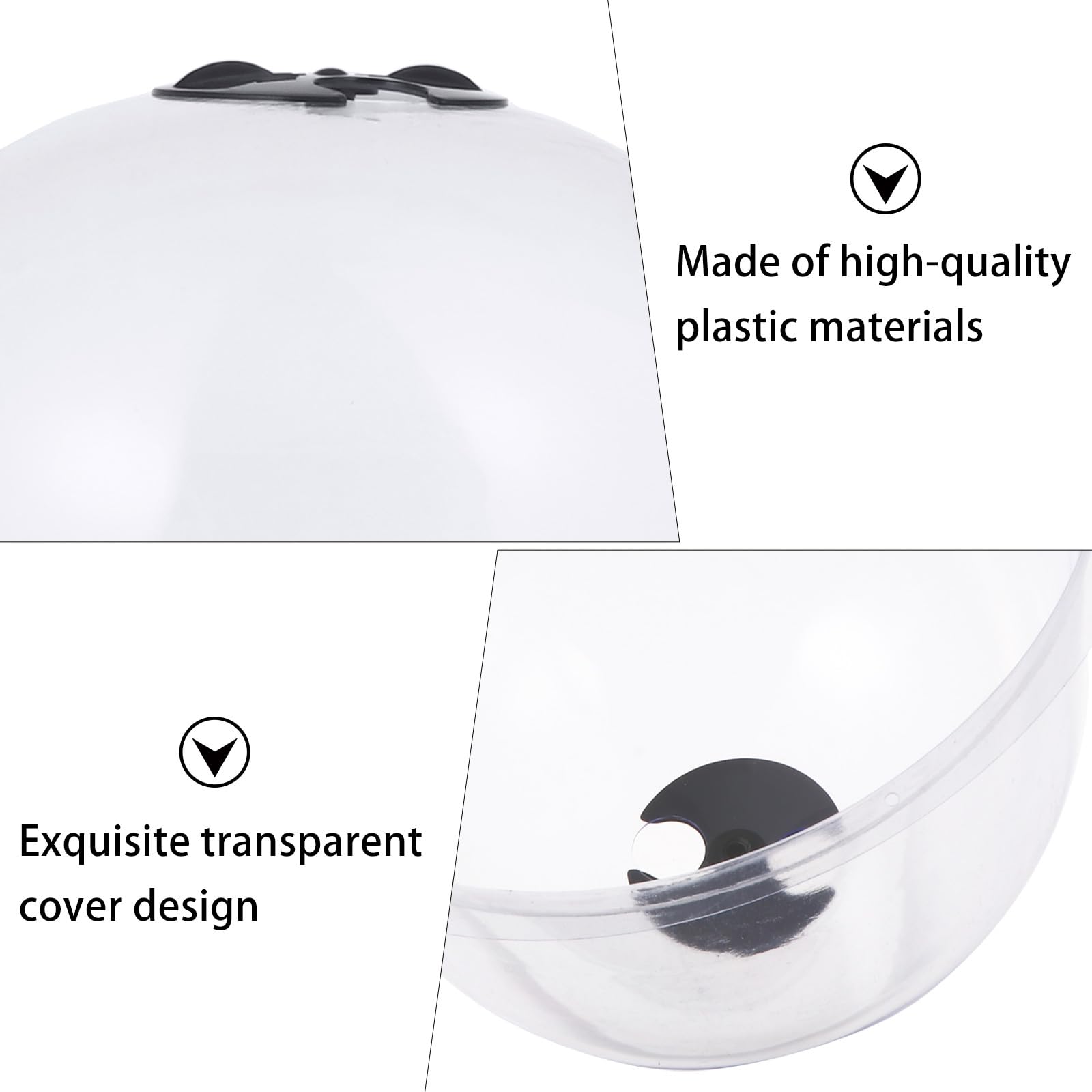 Kit 6 Coperture a Cupola per Piante da Giardino con 18 Picchetti di Fissaggio e 10 Etichette Protezione Antigelo Riutilizzabile Resistente AI Raggi UV per Colore Colore Casuale