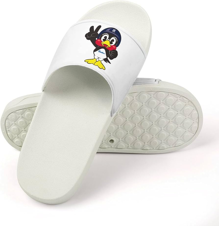 つば九郎 足形ビーチサンダル サイン入り 東京ヤクルトスワローズ 日本