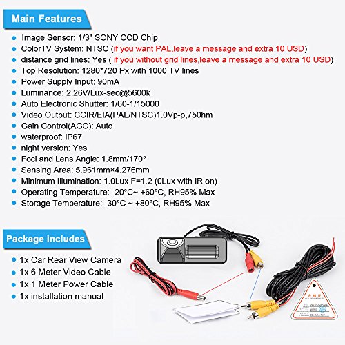 Image of Backup Camera for Benz