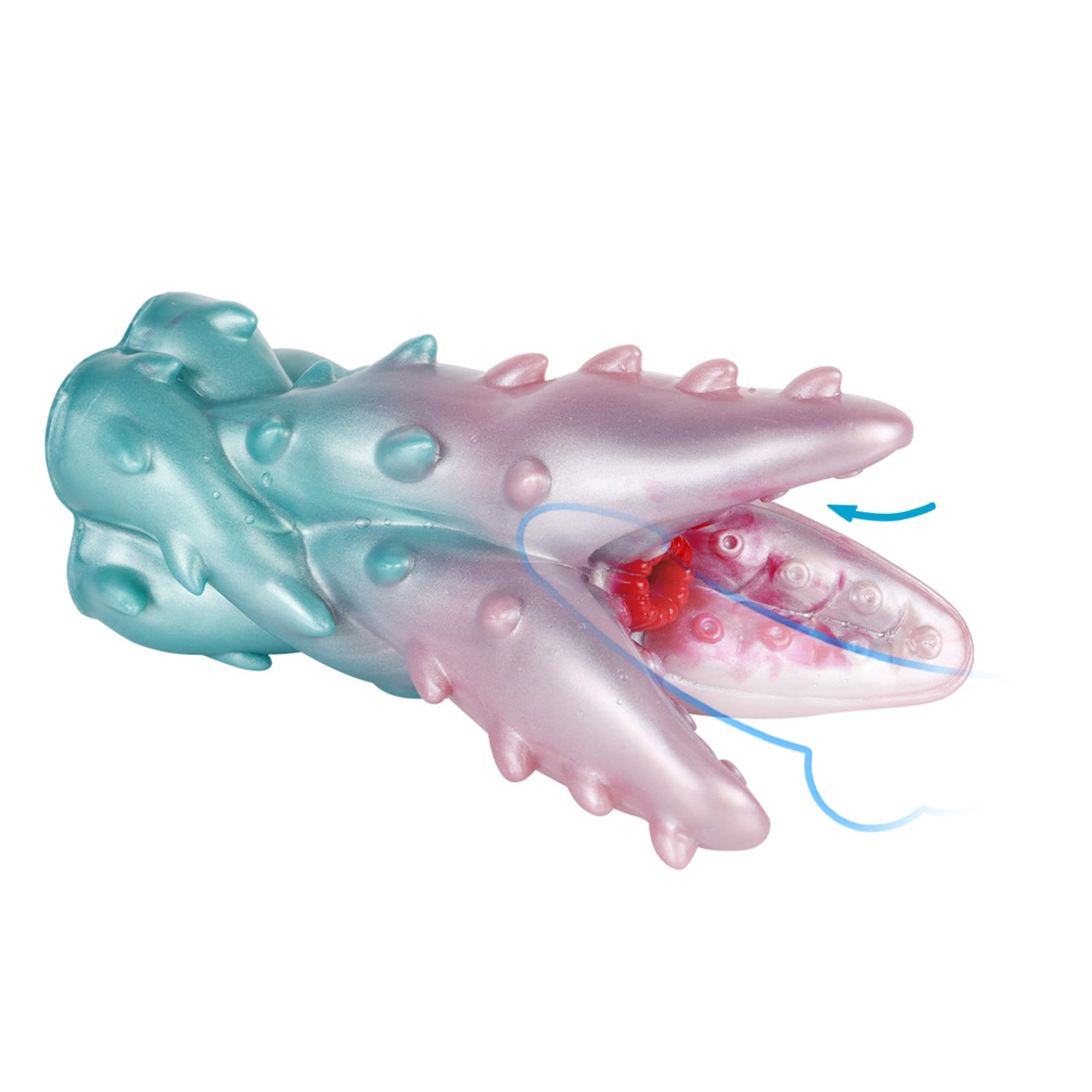 Sex Toys Male Masturbators Botanical Beasts Erotica Allograft Masturbator Pocket Pussy Stimulating Onahole Penis Training Masturbation Cup Thorn Vine | OH-MO-014-G6183