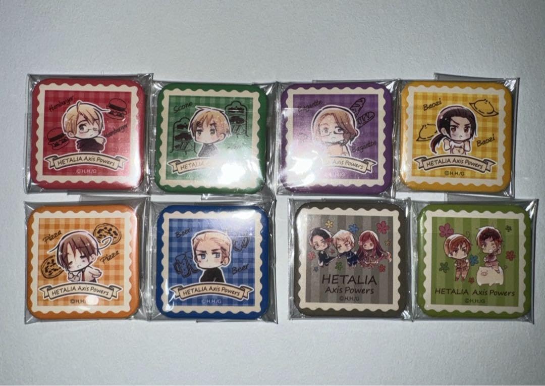 ヘタリア ヒサゴ 缶バッジ 全種②