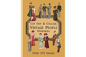 Vintage People Cut Outs Ephemera: Timeless Treasures for Your Creative Pursuits