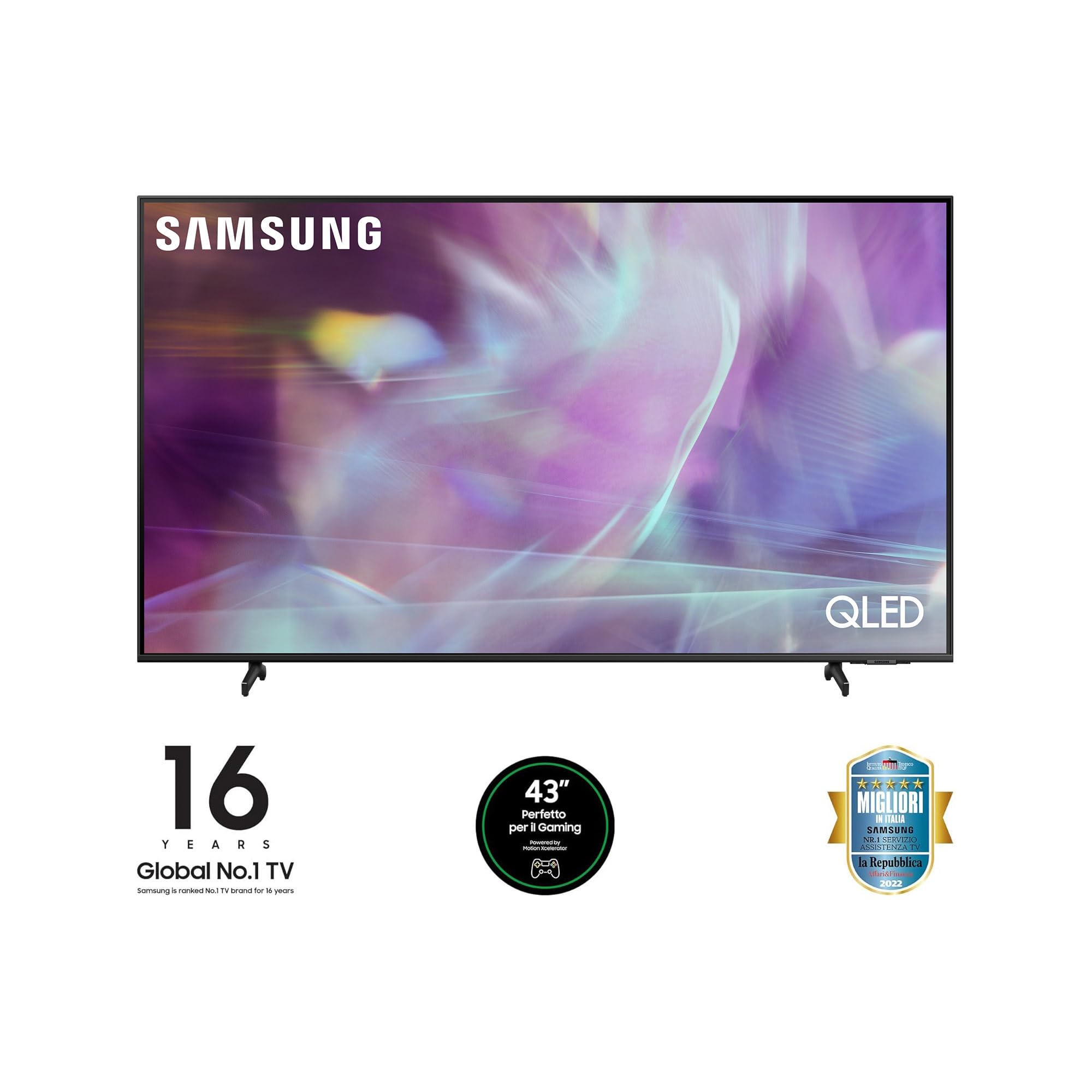 Samsung QLED QE43Q65A 43 Pollici Smart TV - UHD Alexa Integrata - Dettaglio