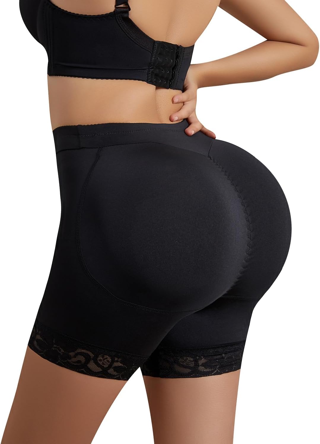 Women Bigger Butt Enhancer Butt Lifter Padded Lace Shapewear Control Panties Seamless Thicker Fake Buttock Underwear