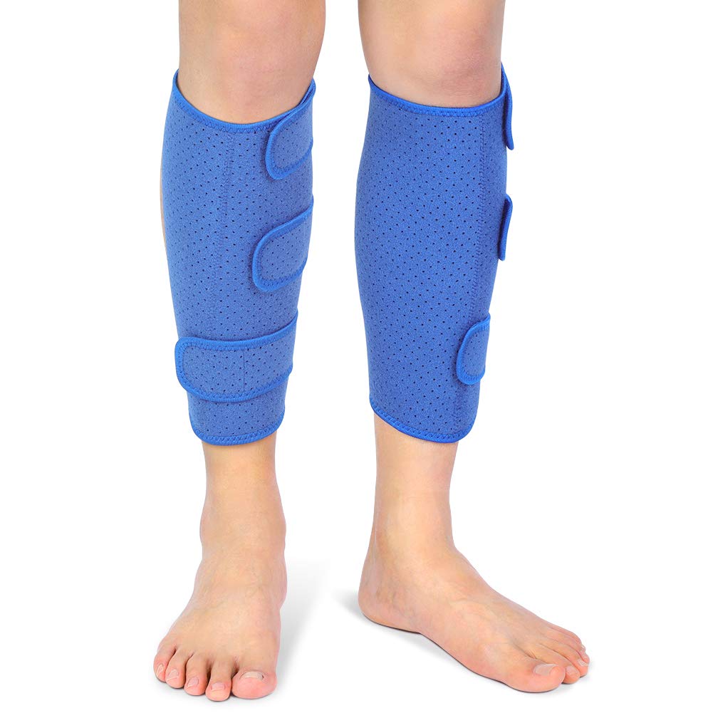 Shin Splint, Adjustable Calf Compression Brace Shin Support Wrap Lower