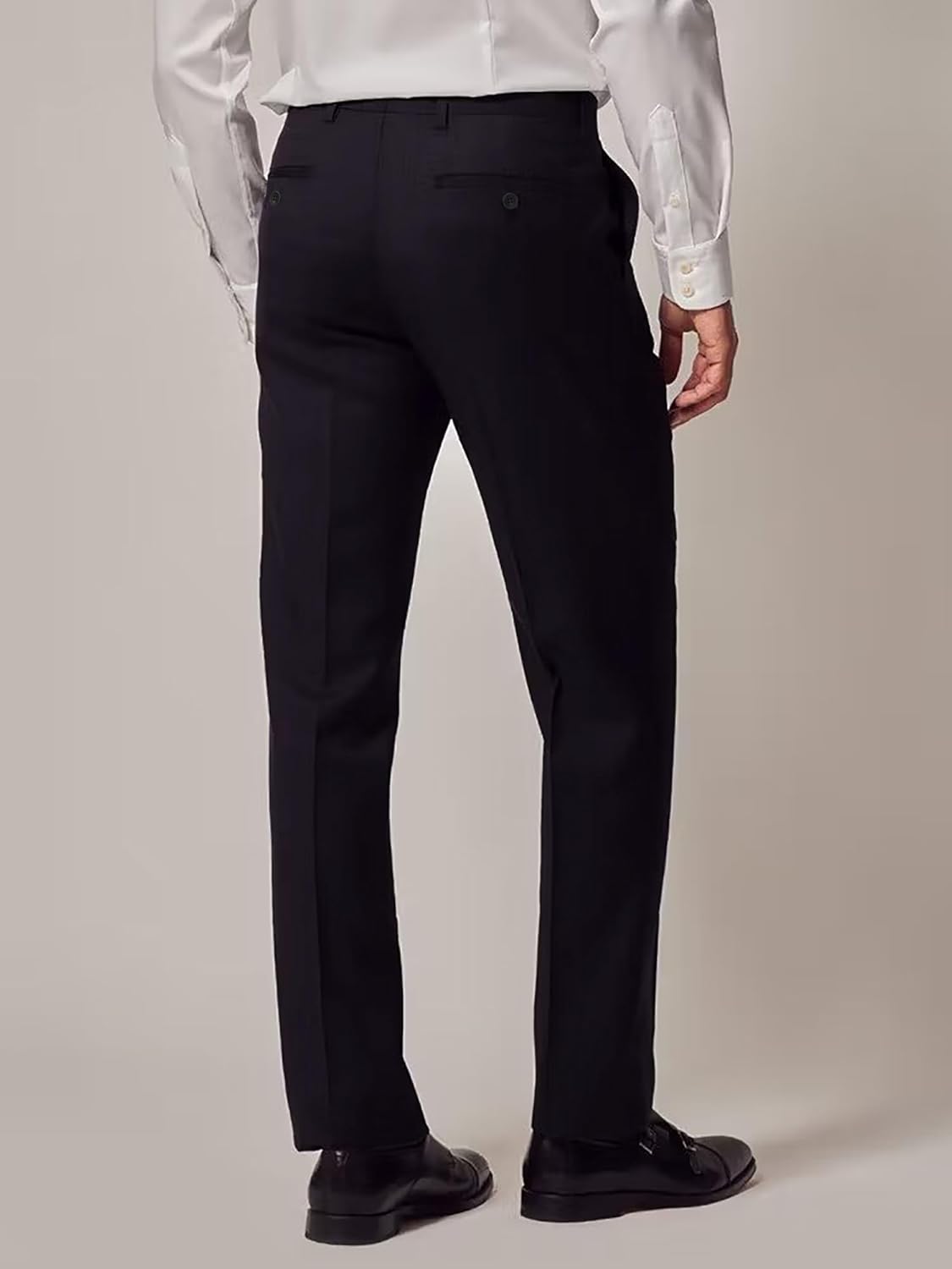 Calça social masculina slim fit frente lisa para homens com cintura expansível oculta, calça de terno casual em promoção! Veja a oferta e mais achadinhos de Calças 4 Hoje é o melhor dia para comprar Calça social masculina slim fit frente lisa para homens com cintura expansível oculta, calça de terno casual com aquele preço maroto! Promoção! Aproveite a oferta! 4