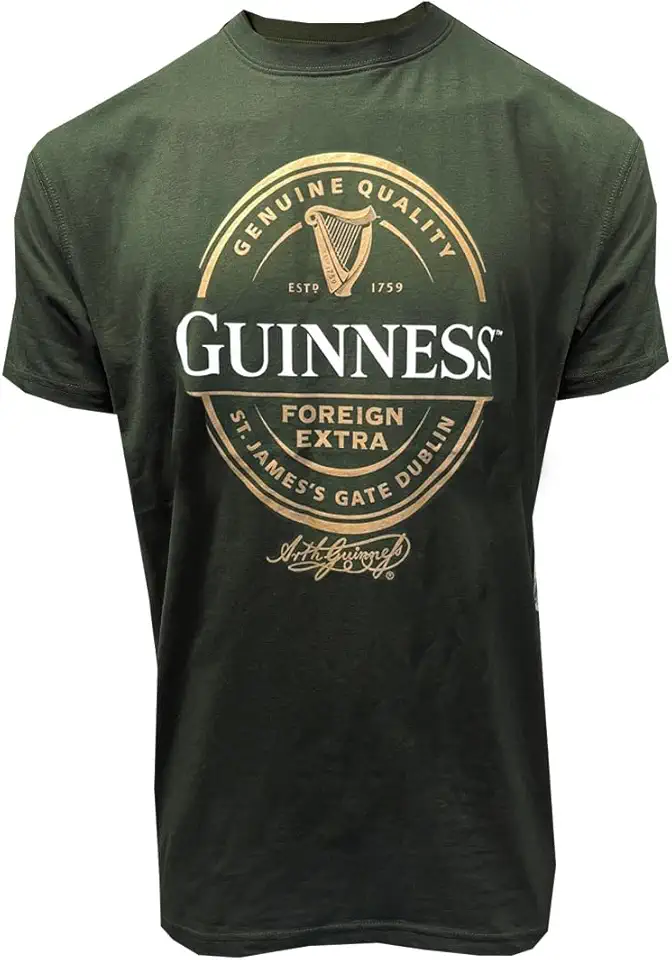 Grön t-shirt med ölmotiv