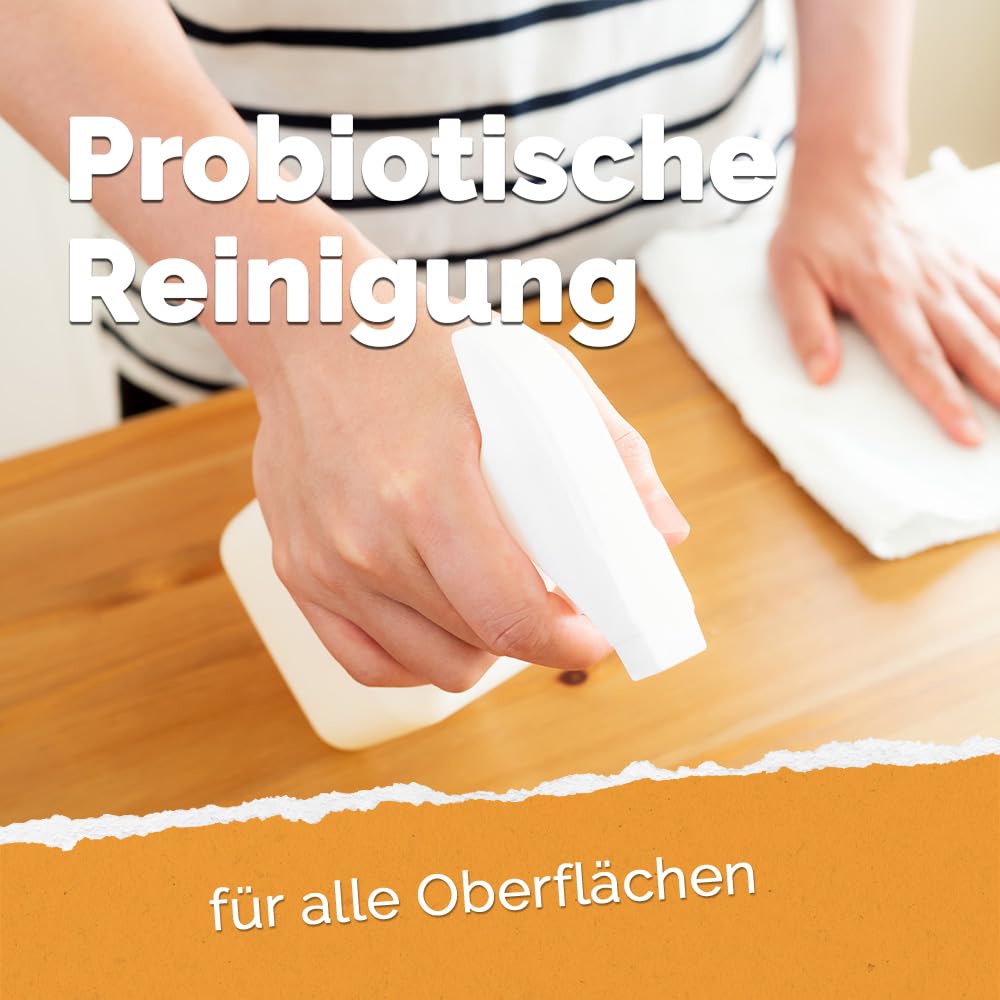Der EM-Reiniger - probiotischer Allzweckreiniger mit Citrus Duft - 100% biologisch abbaubar, vegan und tierversuchsfrei (5 Liter)