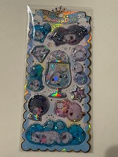 ウォーターインシール しまえなが シマエナガ ぷっくりシール