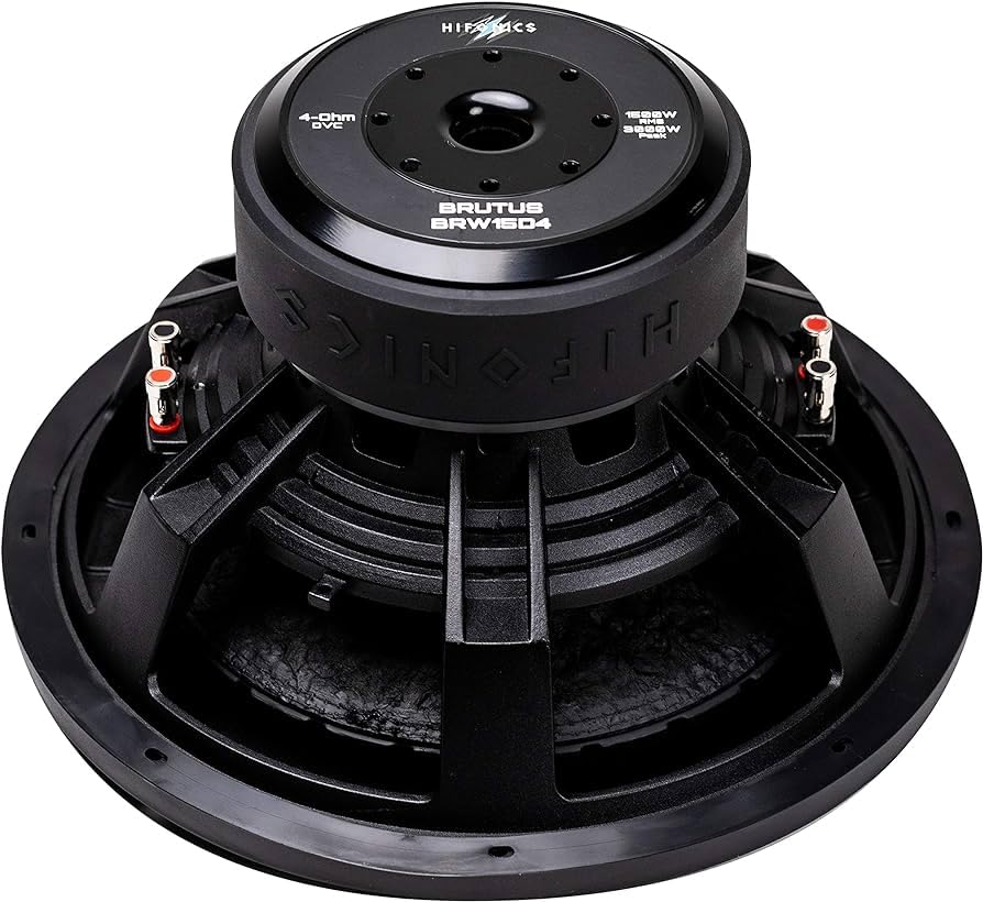 Amazon.com: Hifonics 2 x BRW15D2 3000 Watts 15 Inch Brutus Car