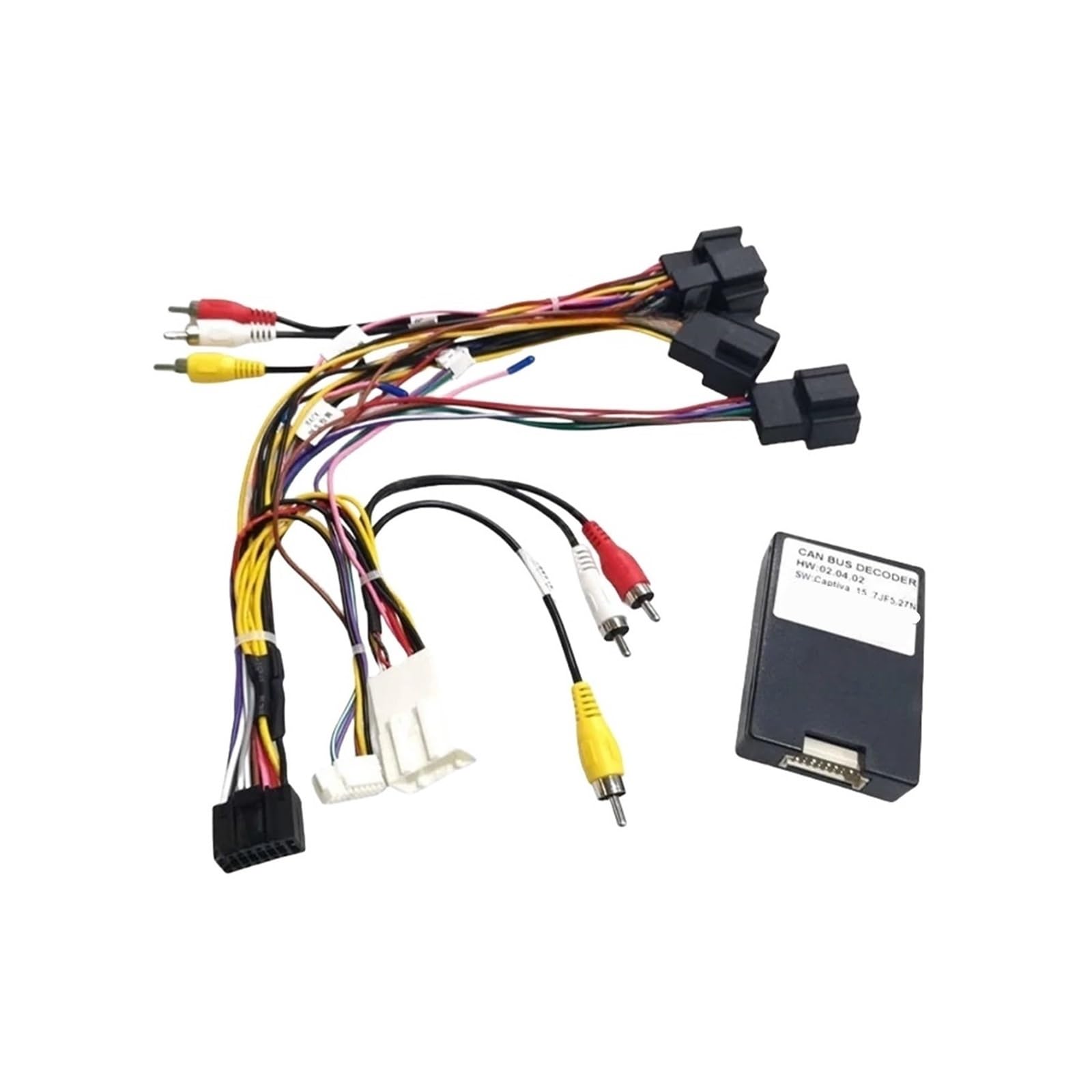 Adattatore for cavo di alimentazione Android a 16 pin for autoradio compatibile con il cablaggio del lettore CD/DVD Chevrolet Captiva Epica