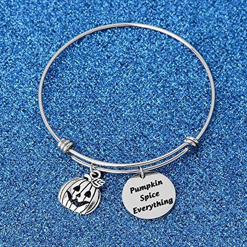 WUSUANED Autumn Bracelet Pumpkin Spice Everything Fall Jewelry Hostess Wife Gift2