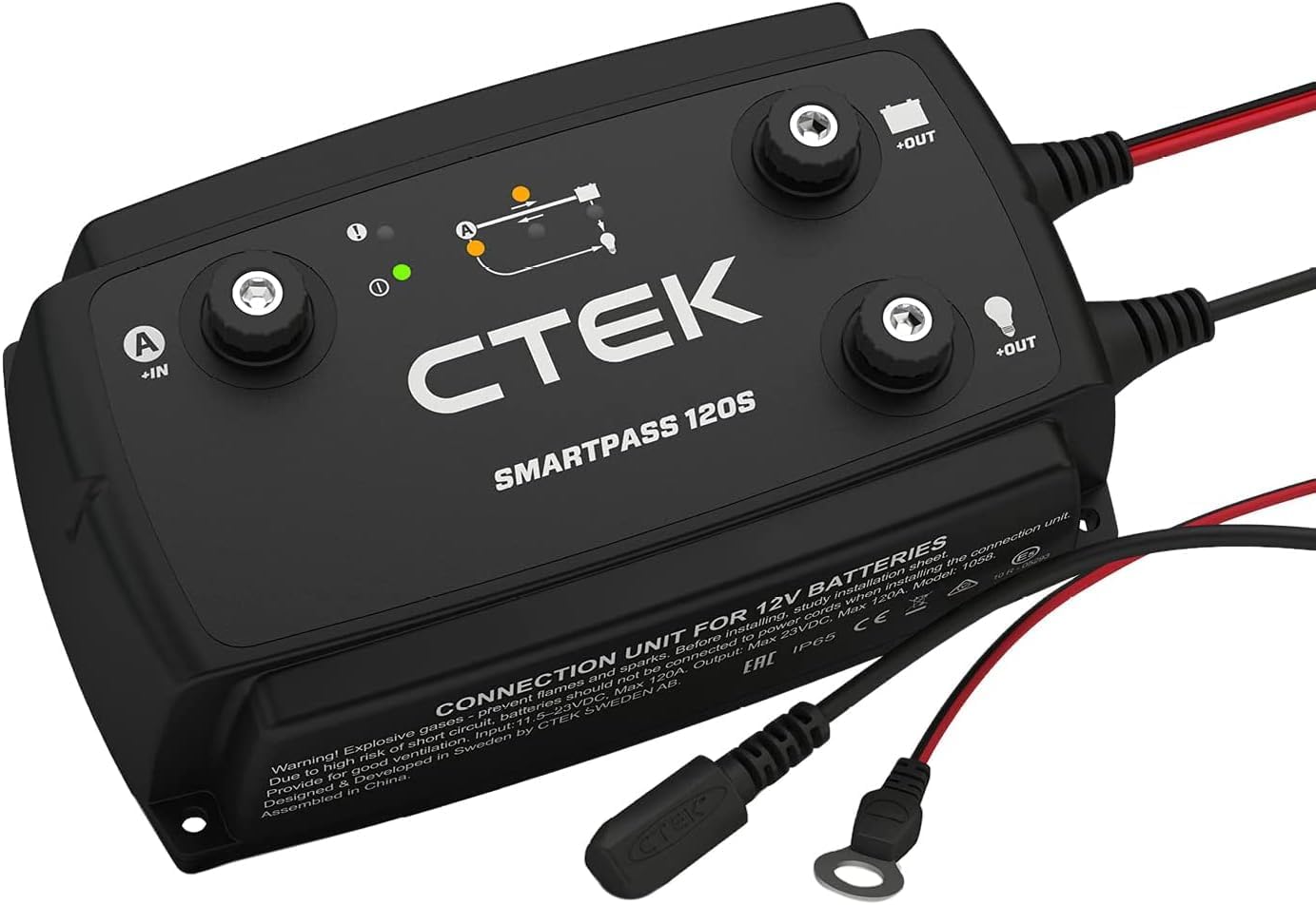 CTEK SMARTPASS 120S with Installation Kit