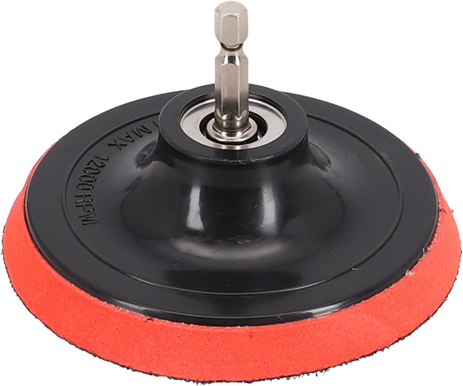 4 Inch and Backing Pad with M10 Drill Adapter, Polyurethane Buffing Disc for Die Grinders and Electric Drills, Metal Derusting, Glass Polishing, Automotive and Wood Floor Care