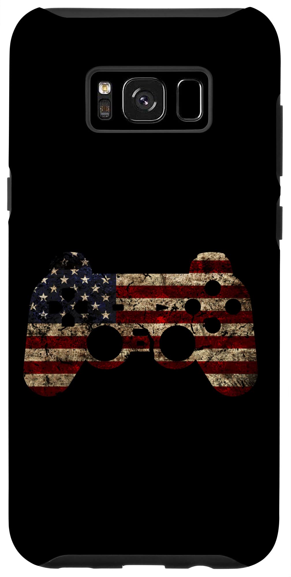 Amazon.com: Galaxy S8+ video game gaming controller 4th of July gamer kids  boys men Case : Cell Phones & Accessories