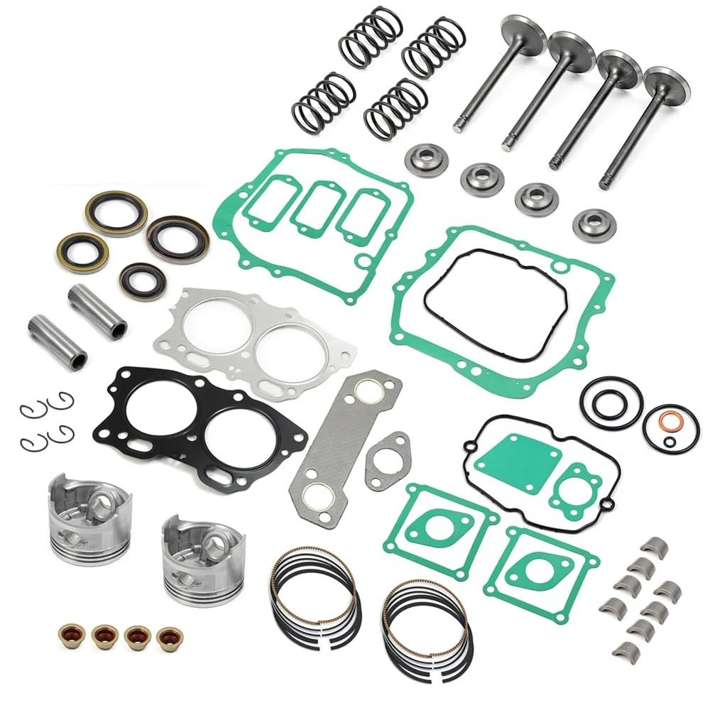 Kit di modifica cilindro moto Guarnizione da 0,25 mm Guarnizione di tenuta della molla di scarico di aspirazione Fermi della pinza della valvola adatti per Fuji Robin 299 EH29C