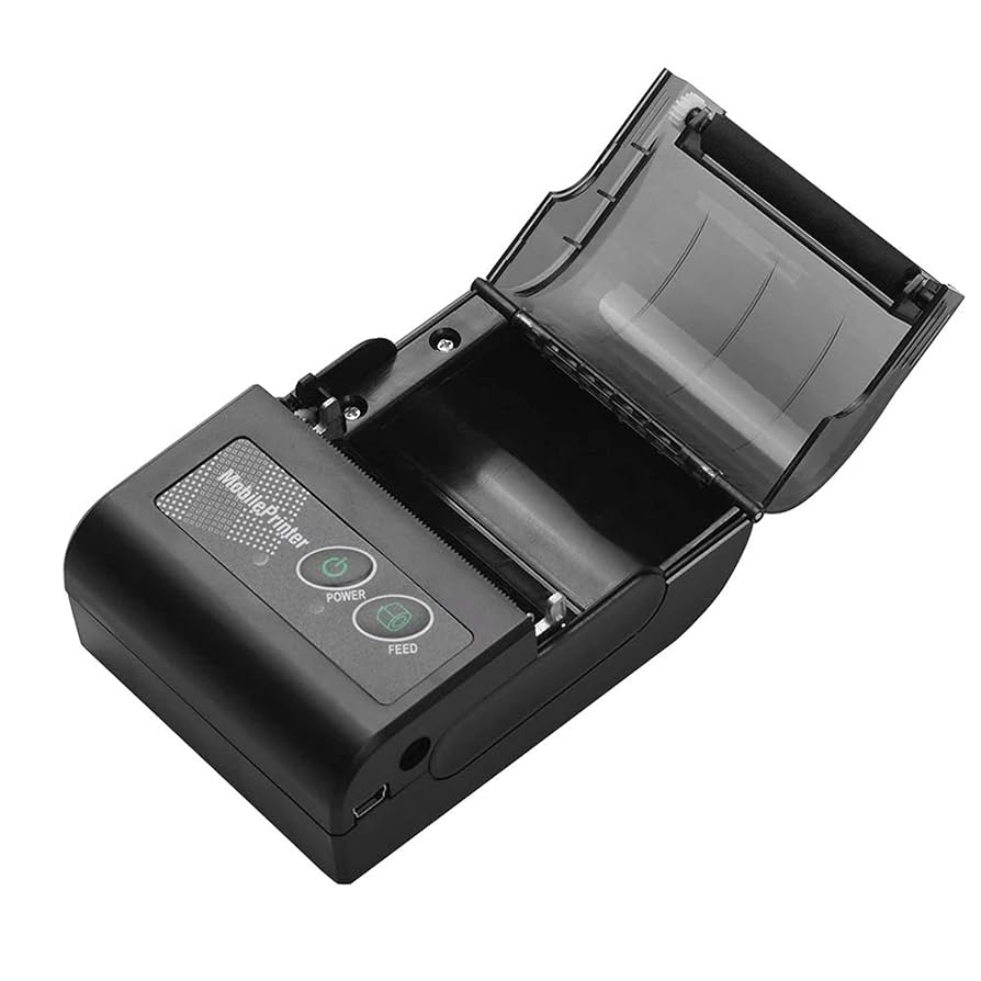 ブルートゥースワイヤレスモバイルサマールレシート新品 Amazon.co.jp: Bluetoothサーマルレシートプリンター