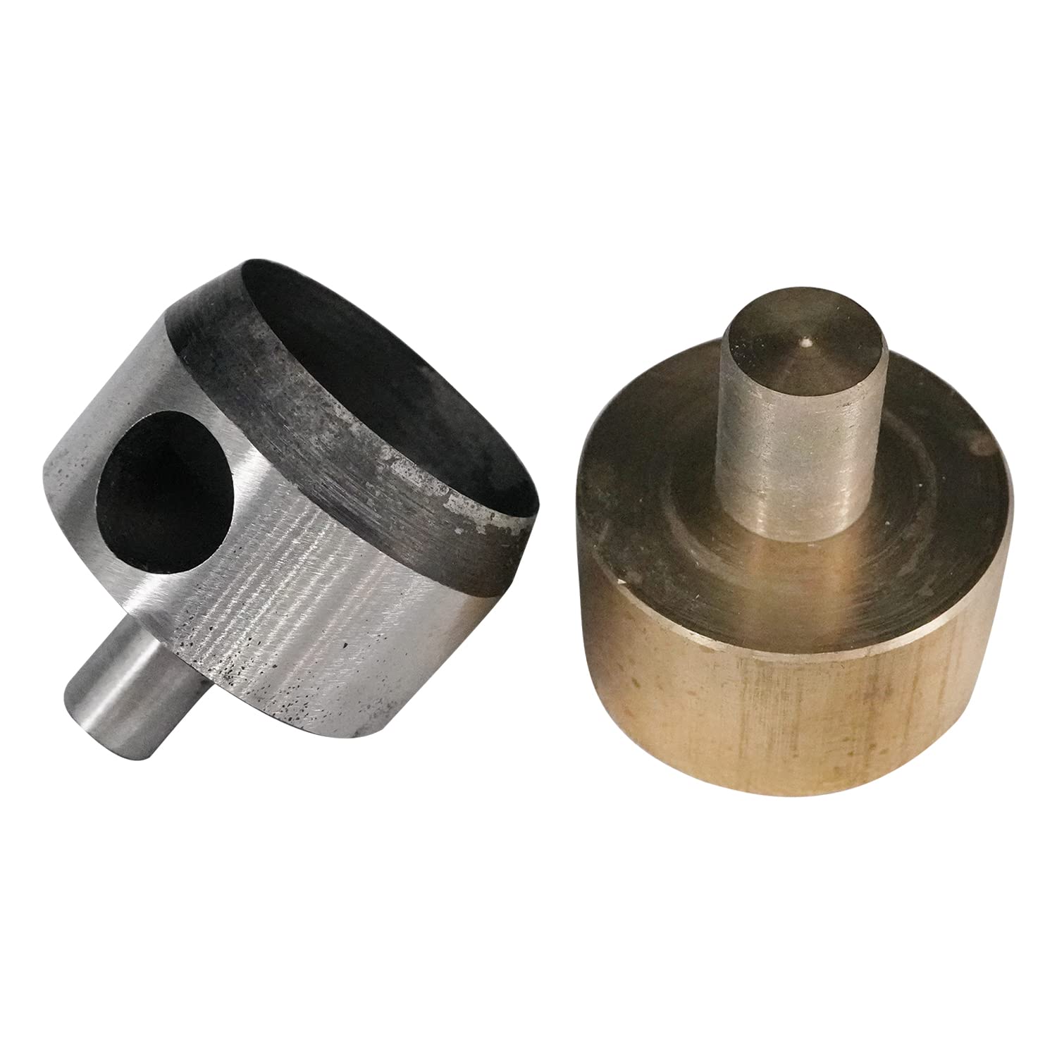 Trimming Shop Troqueles de perforación con Base Dorada de 30 mm para máquina de Prensa Manual DK98, proyectos de Bricolaje, fijación y Telas, Manualidades, proyectos de Bricolaje, artesanía en Cuero