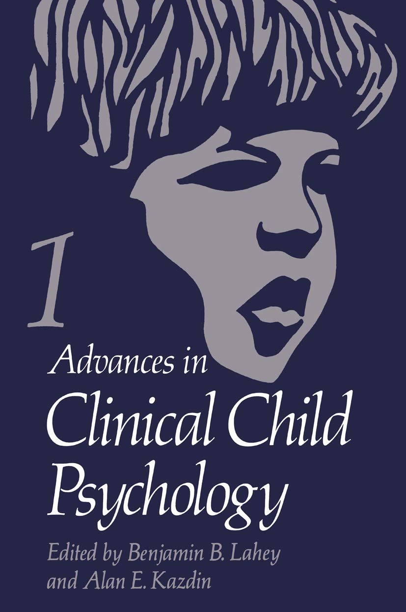 Advances in Clinical Child Psychology: Vol.1