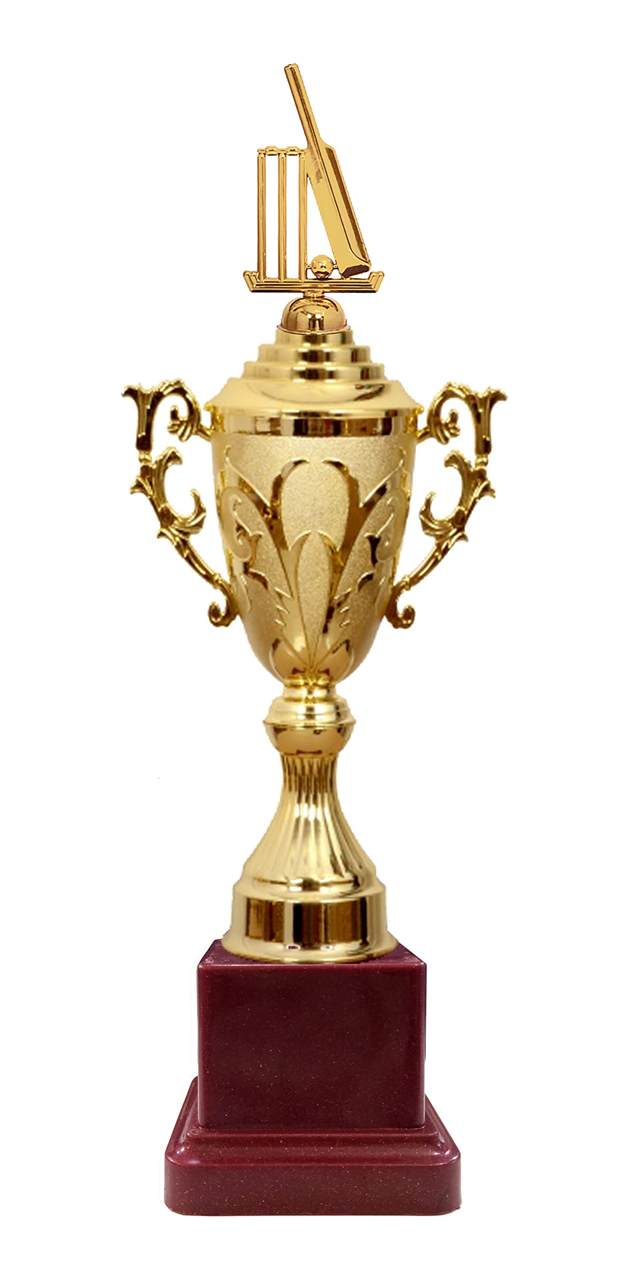 Be Win Winner Golden & Fiber Stump Designed Cup Trophy for Sports Events & Function.-picture-31