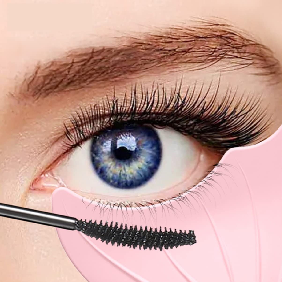 minkissy 4pezzi Applicatore Professionale Per Eyeliner Silicone Strumento Riutilizzabile Per Trucco Occhi Facile Da Usare e Pulire Per Donne e Occasioni Speciali