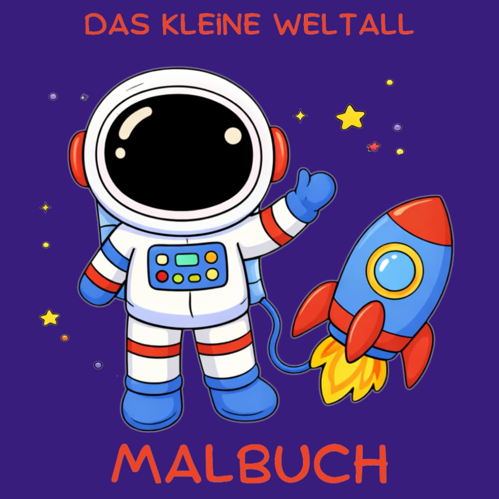 Das kleine Weltall Malbuch