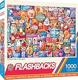 MasterPieces - 1000 Piece Jigsaw Puzzle, Ice Cream Treats, Fun for Adults, Family, Kids, Non-Glare Finish, 19.25' x 26.75'