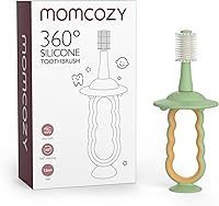 Vista 10 de Momcozy Cepillo de Dedos para Bebés, Cepillo Limpiador con Toallitas, Toallitas para Limpiar Dientes y Encías, Limpiador Oral para Infantes, 30