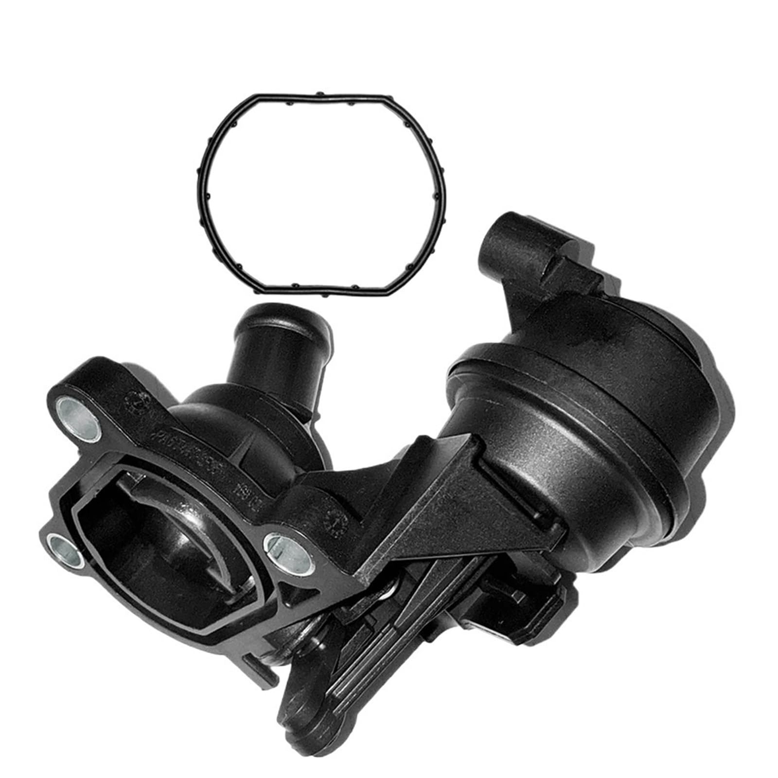 Obudowa termostatu z czujnikiem 059121737R 059121737AM 059121737G 059121737H 059121737J pasuje do VW Touareg Audi A5 A6 A7 Q5 Q7 3.0 Zespół obudowy termostatu silnika