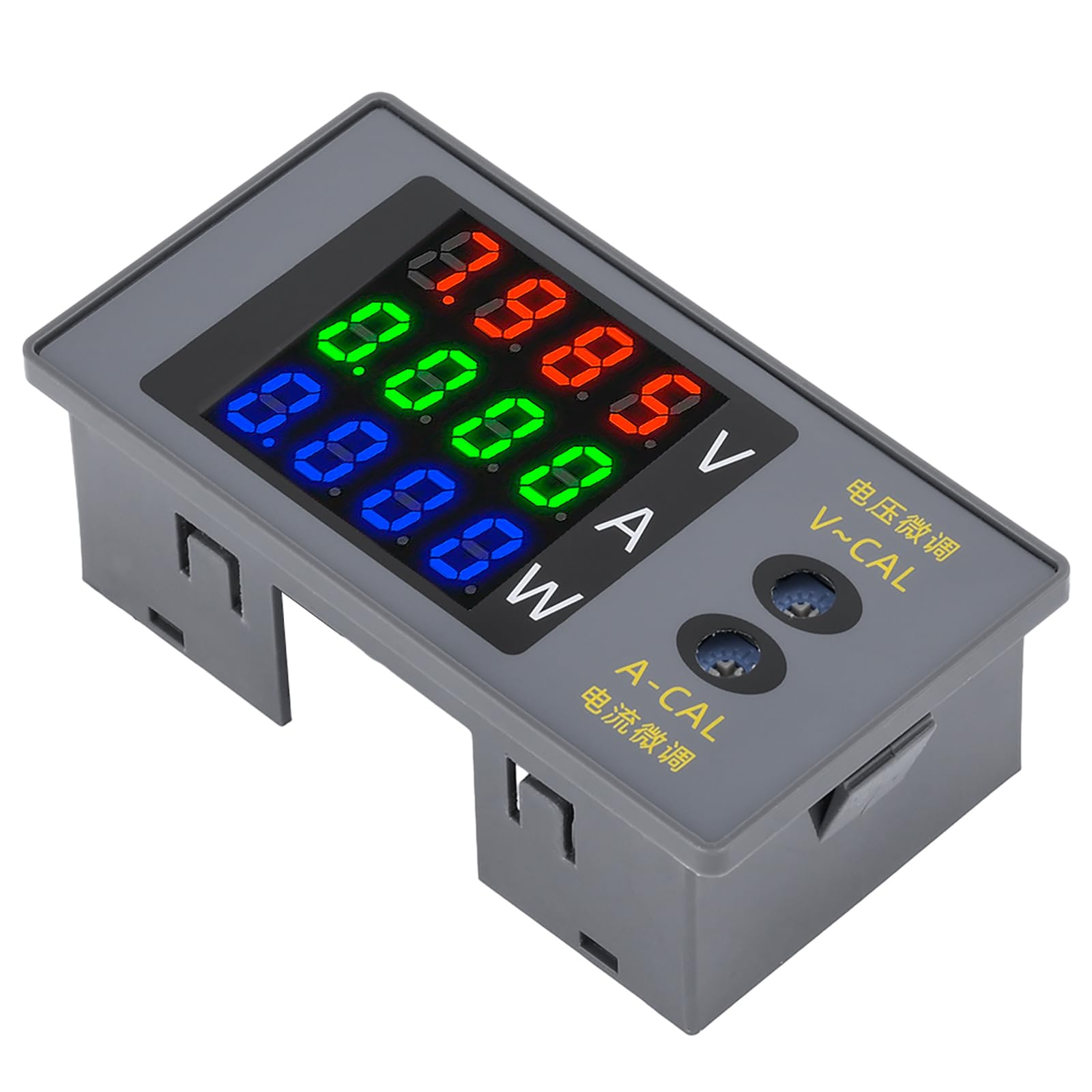 Aideepen Misuratore di Potenza, 3-in-1 Watt Voltometro Amperometro DC 0~100V 10A