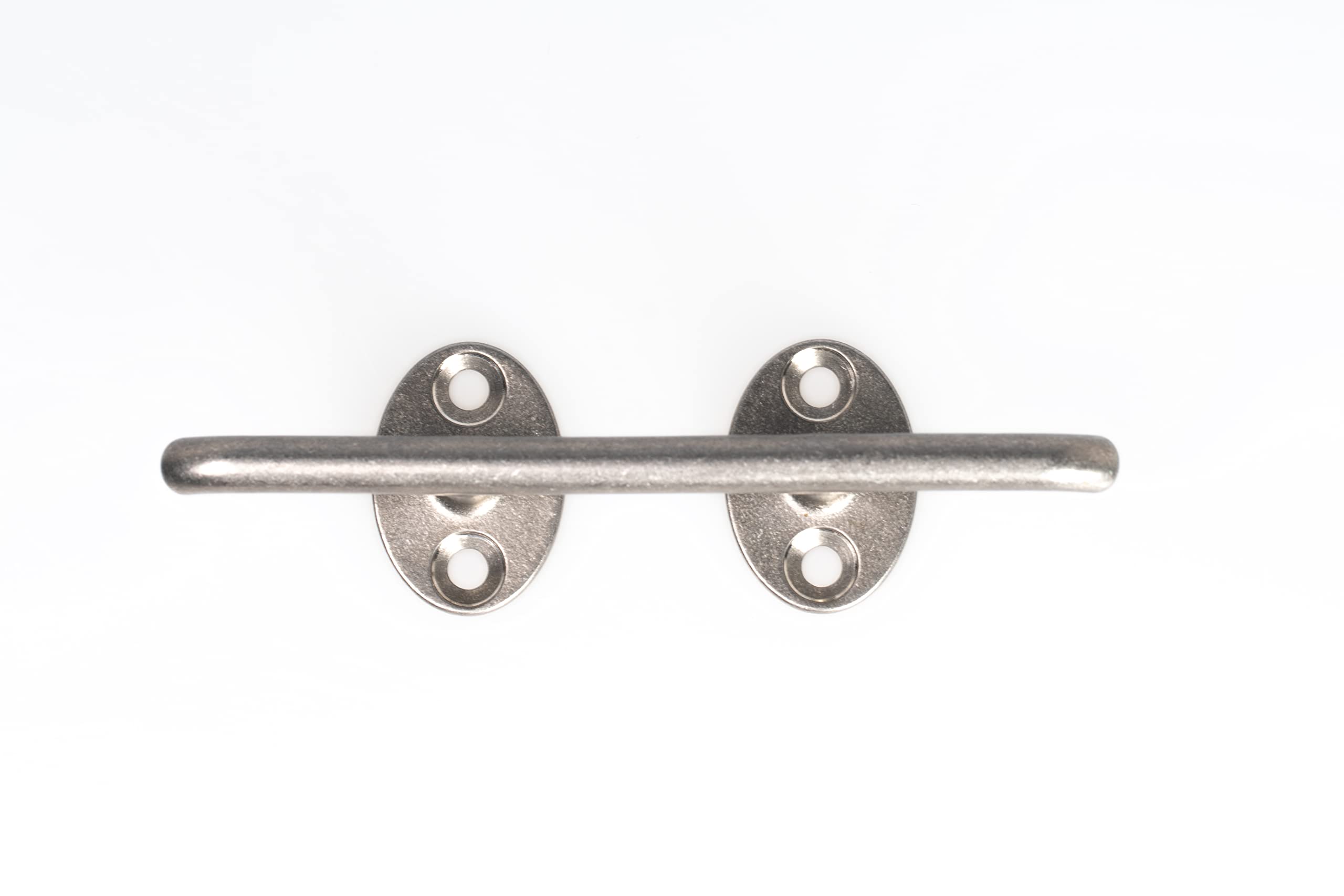 Mxeol Marine Stainless Boat Dock Cleats Flat Top Low 2 Hole Mooring W Fasteners Pack Of 4