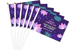 Asian American & Pacific Islander Heritage Month Mini Flags