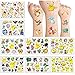 BAORONG Tattoos Aufkleber, Tattoo Kinder, Wasserdichte Kindertattoos, Mädchen Jungen Party Dekorationen Geburtstagsgeschenke Mitgebsel