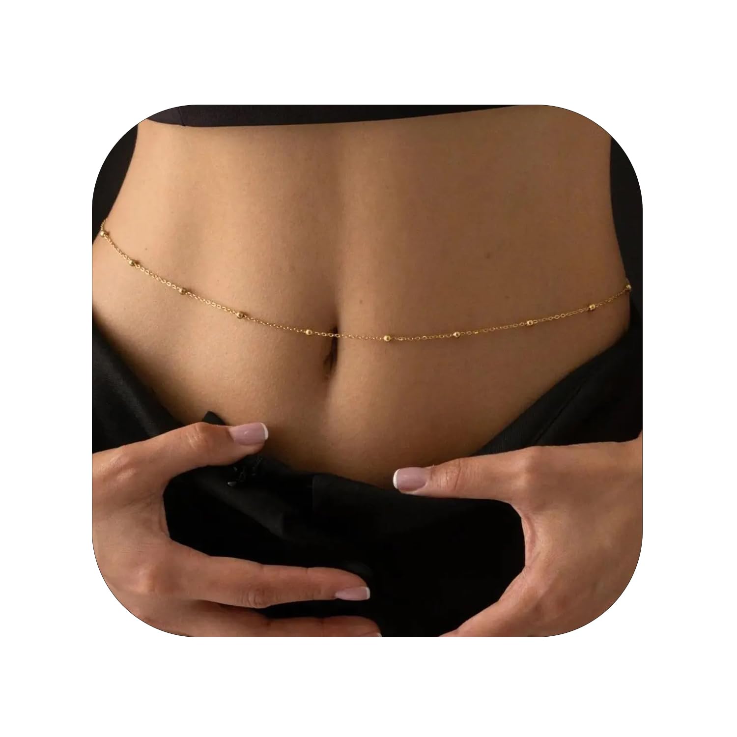 FASHIONS Adjustable Waist Hip Belt belly Body Chain Kamarchain karddhani Kamar bandh Saree Vaddanam Kamarband for Girls & Women