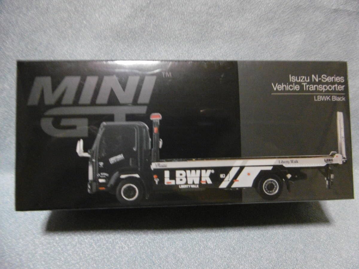 Amazon.co.jp: 未 MINI GT 292 Isuzu N-Series Vehicle Transporter