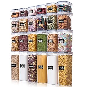 Airtight Food Storage Containers wi...
