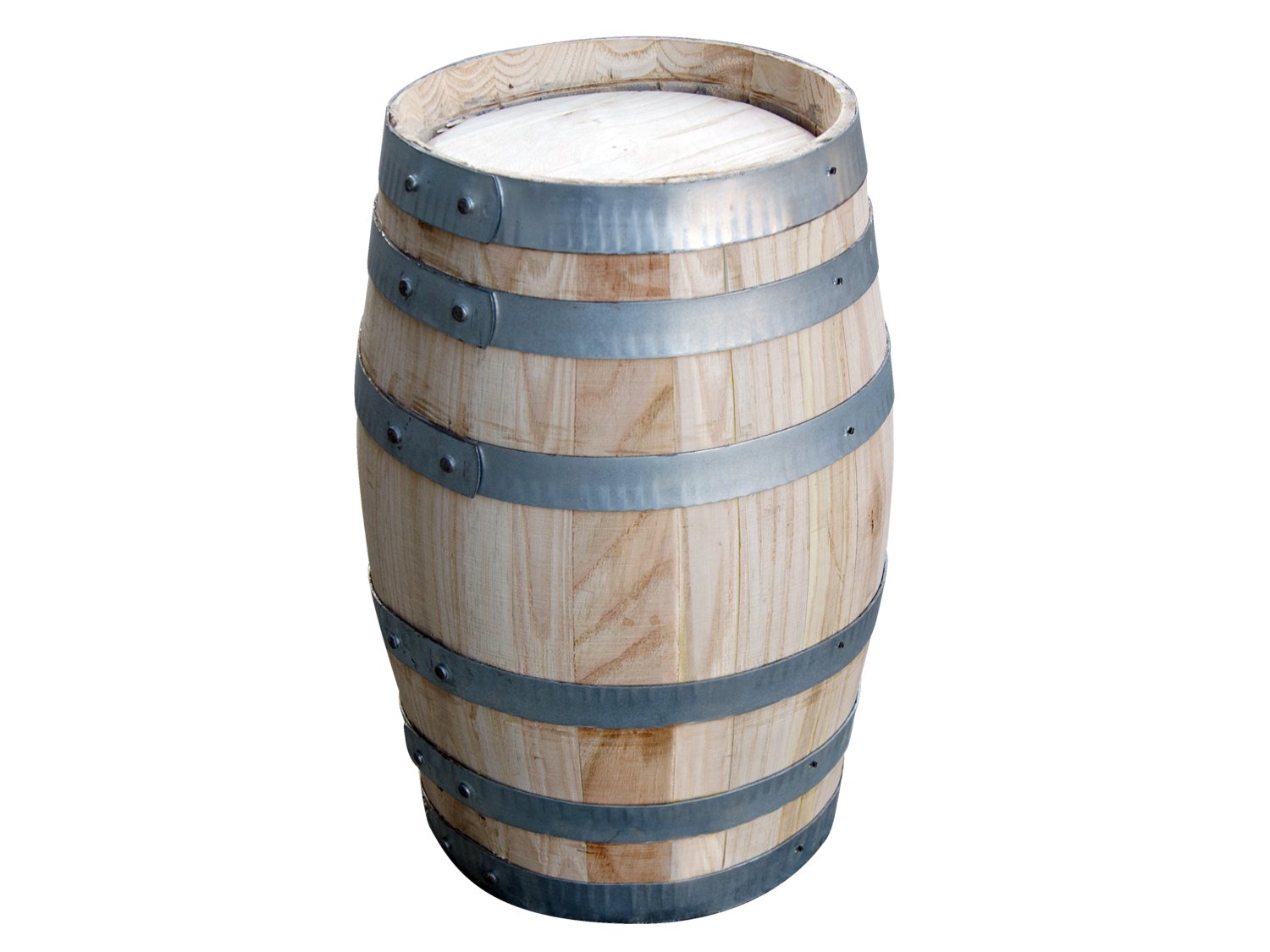 Temesso Tonneau, Baril en châtaignier Nouveau et Non traitée - en différentes Tailles (H: 38cm D: 27cm Contenu: 10l) Utilisation intérieure