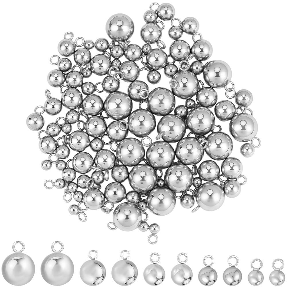 Breloques en acier inoxydable SUNNYCLUE pour création de bijoux durables