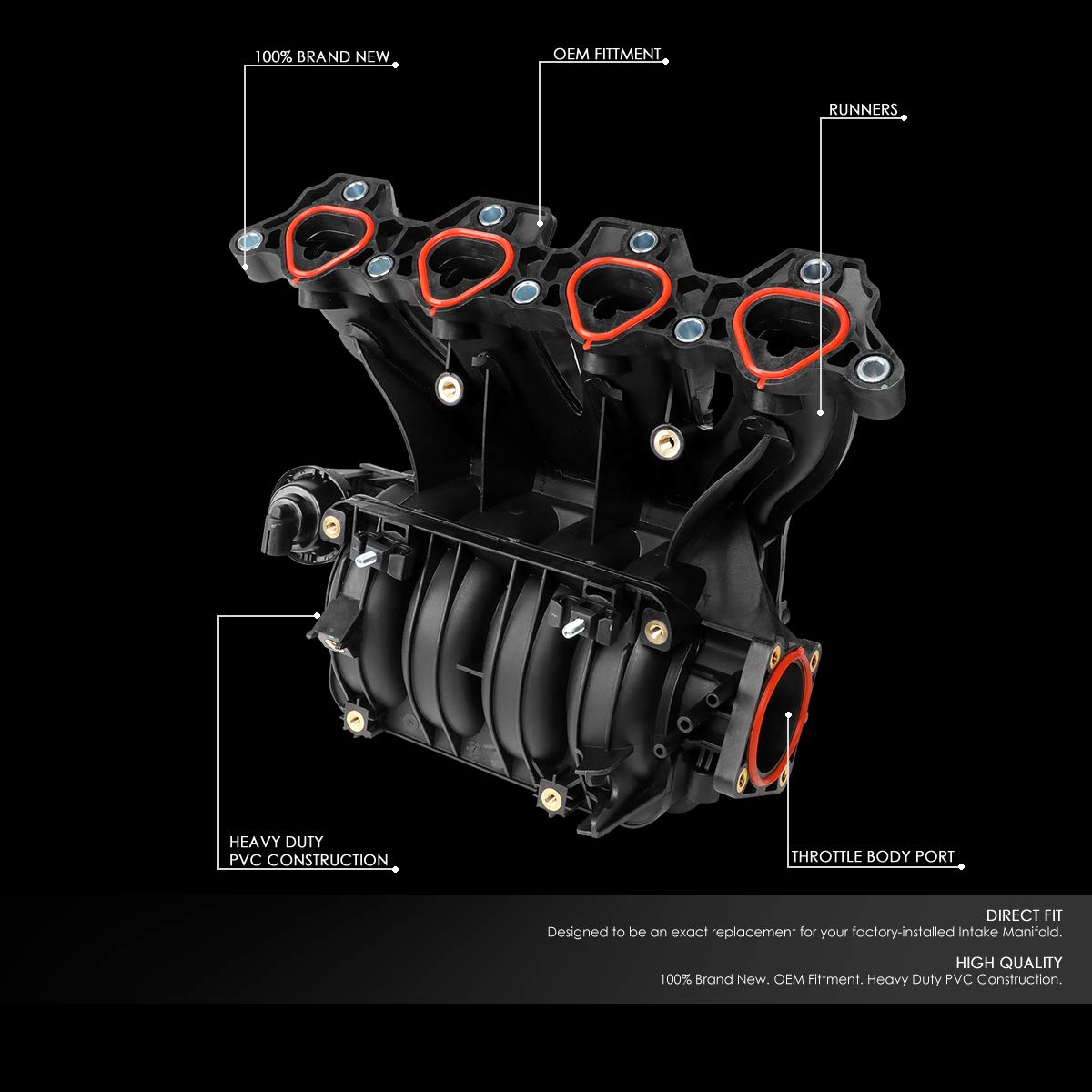 2017 マニフォールド　デニイロ343 MANIFOLD DENIIRO Amazon.com: Auto Dynasty Intake Manifold Compatible with
