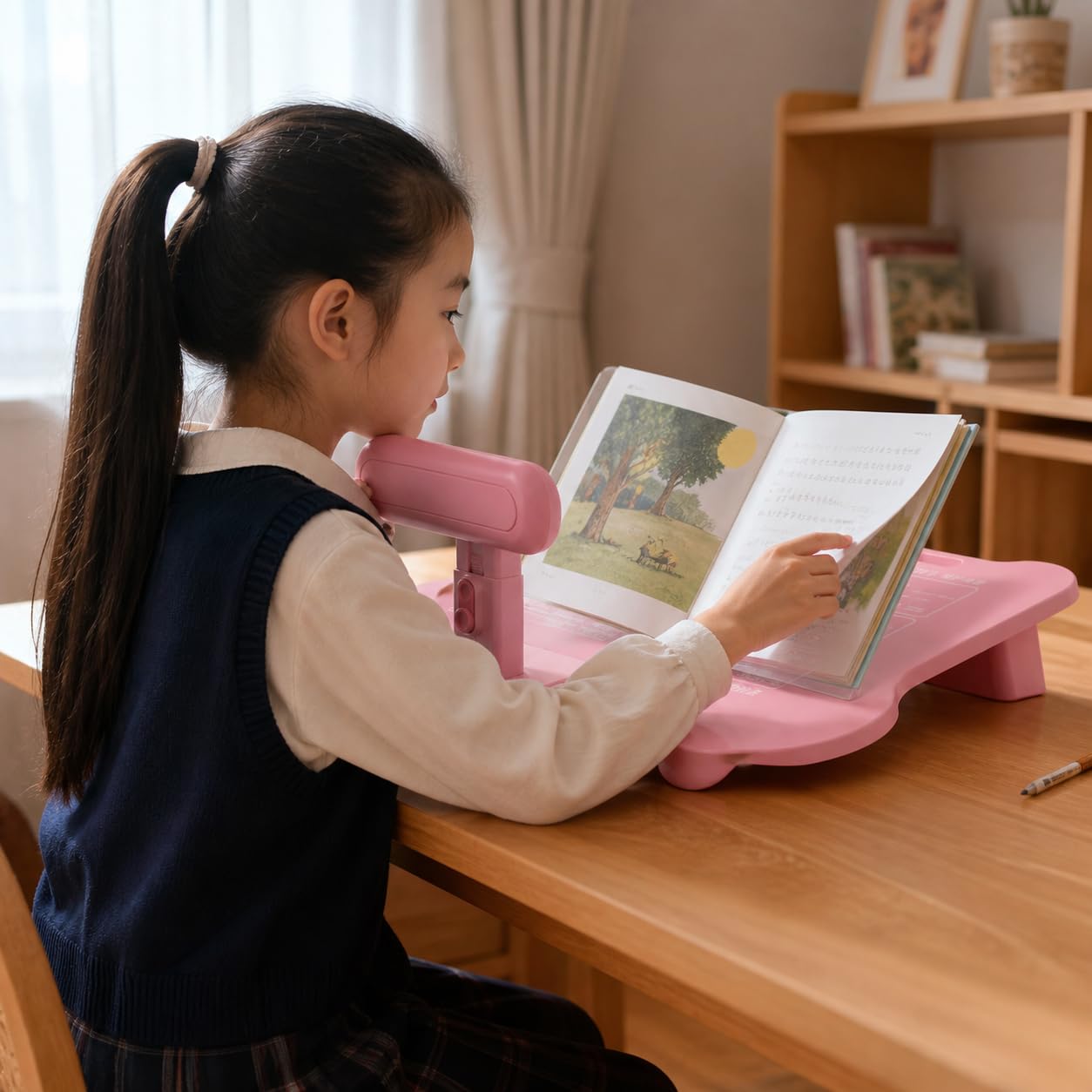 Correttore Postura Bambini Scrivania, Struttura in plastica, Supporto posturale, Mentre si, Per giovanissimi, style to 1