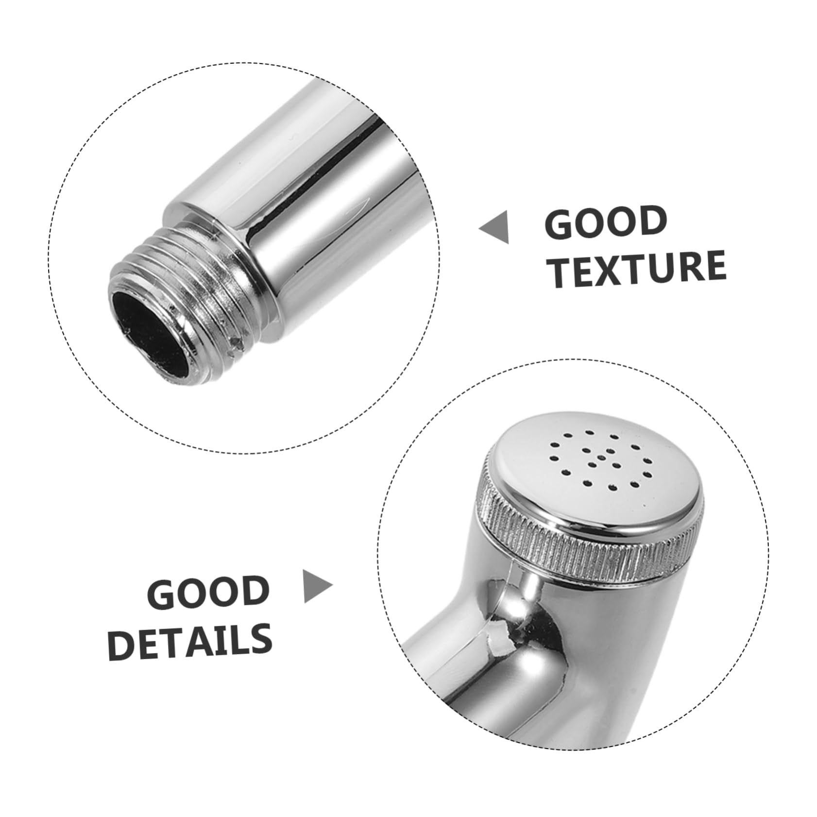Alipis Soffione Doccia Portatile per Bagno Rv Tecnologia Risparmio Acqua, Design Handheld in Abs Argento per Avventure All'aperto e Pulizia Efficiente Stili multipli