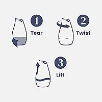 Vista 6 de Renuzit Snuggle Ambientador de gel sólido, aroma Linen Escape, 7 onzas, 12